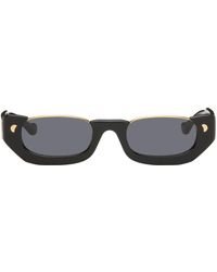 Nanushka - Zorea Half-moon Sunglasses - Lyst