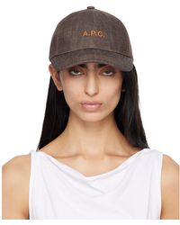 A.P.C. - Charlie Baseball Cap - Lyst
