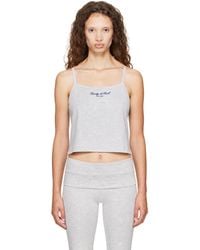 Sporty & Rich - Signature Ny Box Tank Top - Lyst