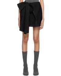 【関税込み】Cecilie Bahnsen ブラック Vanilla ミニスカート Black Vanilla Miniskirt by Cecilie Bahnsen on Sale