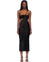 Rick Owens - Temple Bias Strap Midi Dress - Lyst