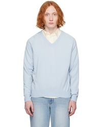 DUNST - Soft V-Neck Sweater - Lyst