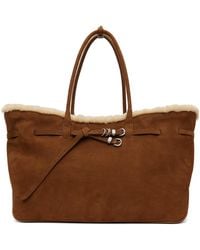 Marge Sherwood - Tan 'Grandma' Used Large Tote - Lyst