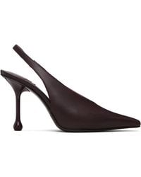 Jimmy Choo - Burgundy Isa 95 Heels - Lyst