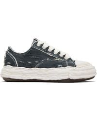 Maison Mihara Yasuhiro - 'Peterson23' Og Sole Ripped Overdye Canvas Sneakers - Lyst