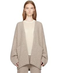 Lauren Manoogian - Baby Alpaca-Blend Open Cardigan - Lyst