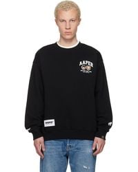Aape By A Bathing Ape - 'Aaper' Crew Neck Sweatshirt - Lyst