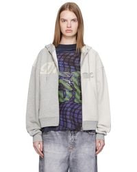 Dime - Reverse French Terry Zip Hoodie - Lyst