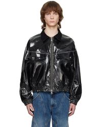 ANDERSSON BELL - Ortega Faux-leather Jacket - Lyst