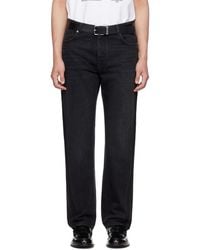 Givenchy - Couture Seam Straight Fit Shadow Washed Jeans - Lyst
