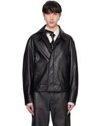 Bottega Veneta - Natural Calf Leather Jacket - Lyst