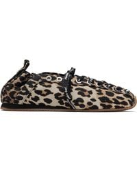 Ganni - Sporty Ballerina Flats - Lyst