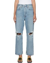 Agolde - Ae 90s Crop Loose Jeans - Lyst