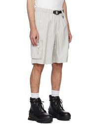 RAINMAKER KYOTO Triple Cloth Hakama Shorts in Blue for Men | Lyst