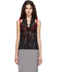 Stella McCartney - Halterneck Lace Top - Lyst