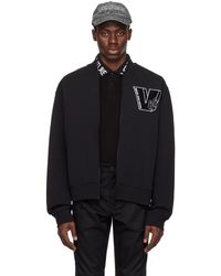 Versace - Patch Bomber Jacket - Lyst
