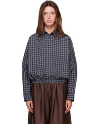 Cordera - Checked Bomber Shirt - Lyst