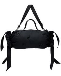 Simone Rocha - Turbo Embellished Double Ribbon Rosette Bag - Lyst
