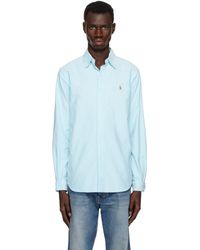Polo Ralph Lauren - ブルー The Iconic Oxford クラシックフィット シャツ - Lyst