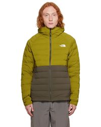 The North Face - Green & Gray Belleview Stretch Down Jacket - Lyst