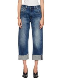R13 - Cuffed X-Boyfriend Jeans - Lyst