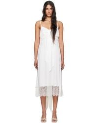 Simone Rocha - Ssense Exclusive Front Bow Slip Dress - Lyst