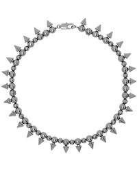 MISBHV - Ball Chain Spike Necklace - Lyst