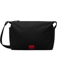 HUGO - Canvas Messenger Bag - Lyst