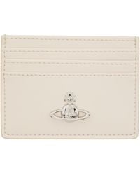 Vivienne Westwood - Off- Flat Card Holder - Lyst