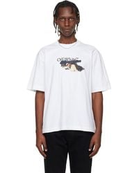 Off-White c/o Virgil Abloh - Paint Arrow Skate Logo T-Shirt - Lyst