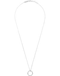 Maison Margiela - Logo Reference Ring Necklace - Lyst