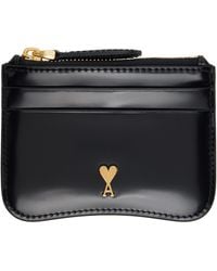 Ami Paris - Paris Paris Zipped Card Holder - Lyst