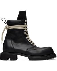 Rick Owens - Temple Low Army Gabe Boots - Lyst