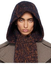 Dries Van Noten - Hooded Wool Scarf - Lyst