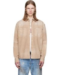 DSquared² - Garment Dyed Carpenter Shirt - Lyst