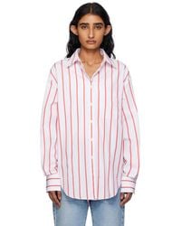 Frankie Shop - Lui Striped Cotton Shirt - Lyst