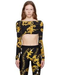 Versace Jeans Couture - Chain Couture Bodysuit - Lyst