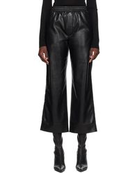 Nanushka - Odessa Vegan Leather Trousers - Lyst