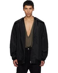 Rick Owens - Concordians Convertible Jumbo Peter Flight Bomber Jacket - Lyst