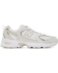 New Balance - Off-white & Beige 530 Sneakers - Lyst