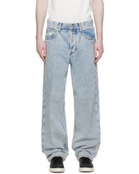 Emporio Armani - Blue 5 Pocket Jeans - Lyst