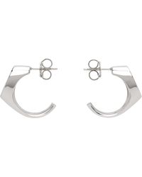Maison Margiela - Logo Reference Signet Earrings - Lyst