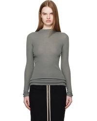 Rick Owens - Temple Ls Turtle Sweater - Lyst