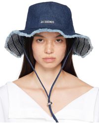 Jacquemus Le Raphiaコレクション ゴールド La Grande Pince ヘア 