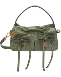 Acne Studios - Khaki Multipocket Micro Bag - Lyst
