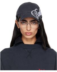 Balenciaga - Cursive Logo Cap - Lyst