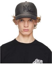 Amiri - 'Ma' Script Canvas Cap - Lyst