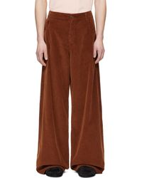 The Row - Brown Chani Trousers - Lyst