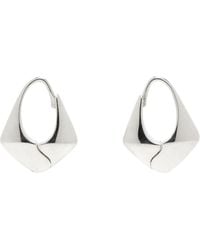 Sophie Buhai - Small Pyramid Hoop Earrings - Lyst