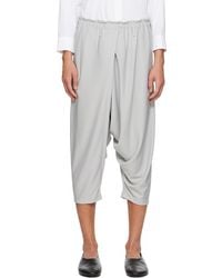 Issey Miyake - Bottoms Basic Trousers - Lyst